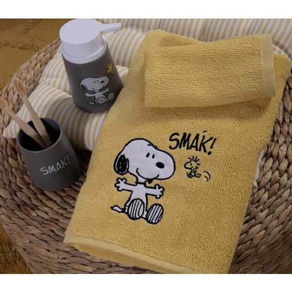 Παιδικές Πετσέτες Σετ 2Τμχ Snoopy Smak